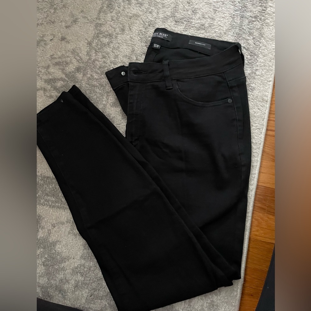 Judy Blue black skinny jeans